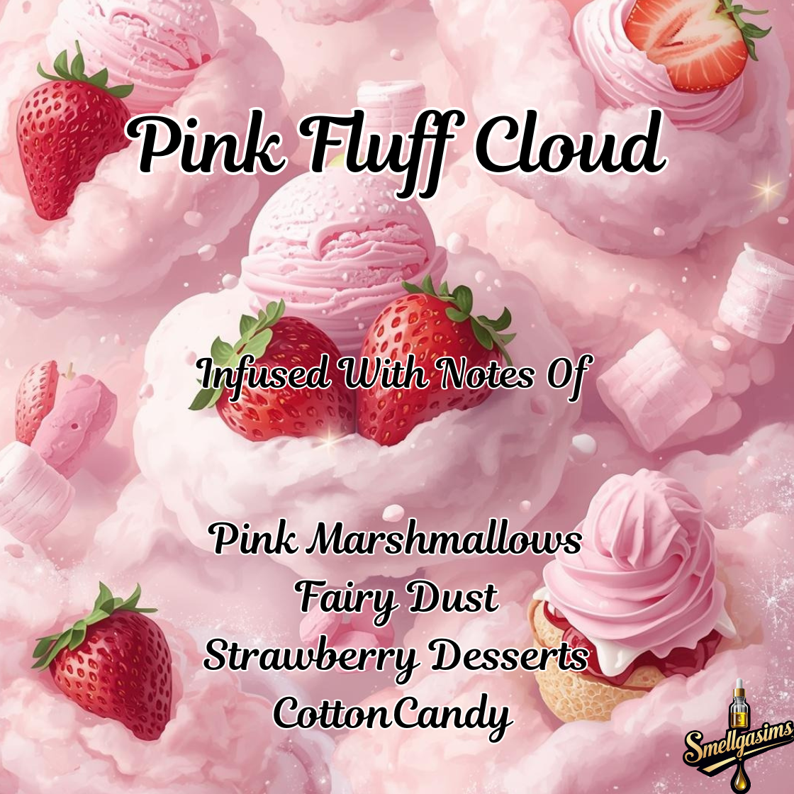 Pink Fluff Cloud 🩷🍡☁️