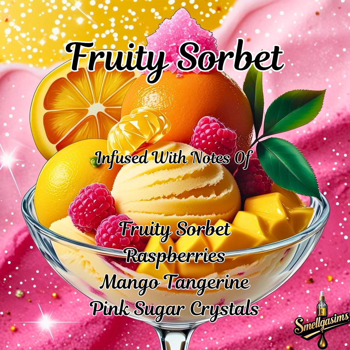 Fruity 🍓🍊🥭 Sorbet 🍨
