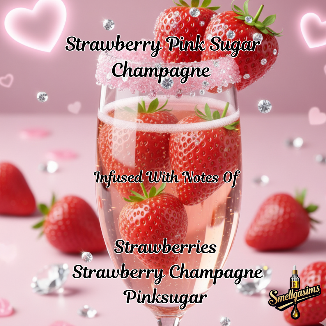 Strawberry🍓 Pink💕Sugar Champagne🥂