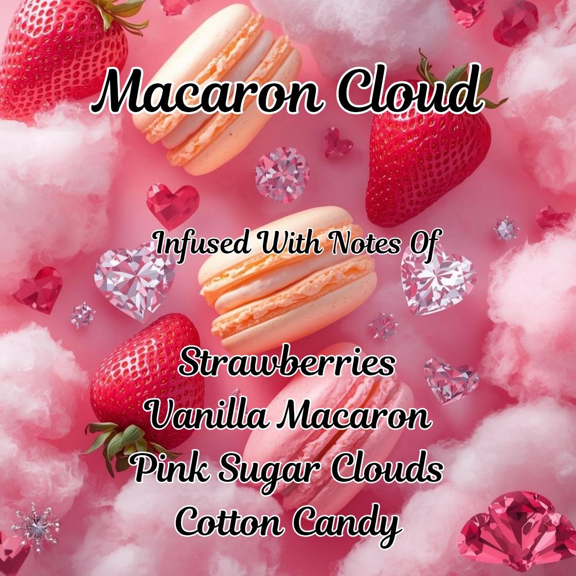 Macaron Cloud 💕🍓🍨☁️